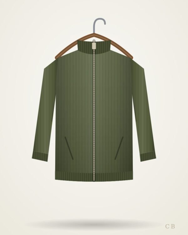 Full-Zip Knit Jacket