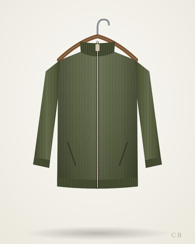 Full-Zip Knit Jacket